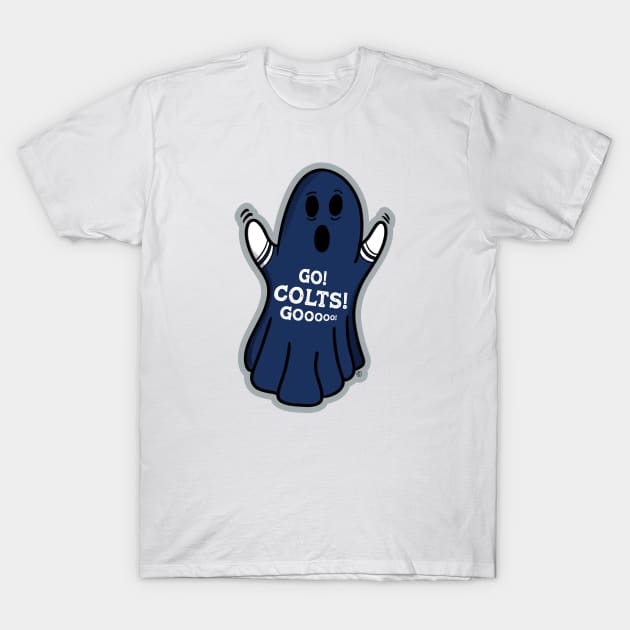 Ghost Indianapolis Colts T-Shirt by Rad Love